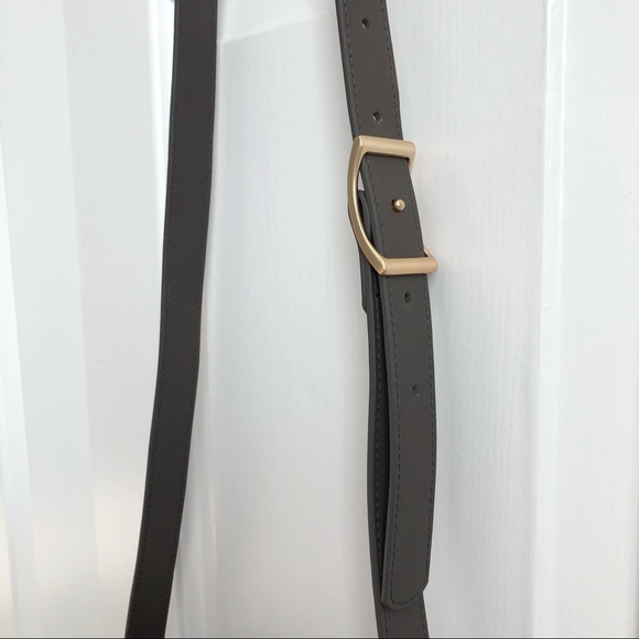 {skagen} lobelle leather saddle bag - Picture 6 of 9